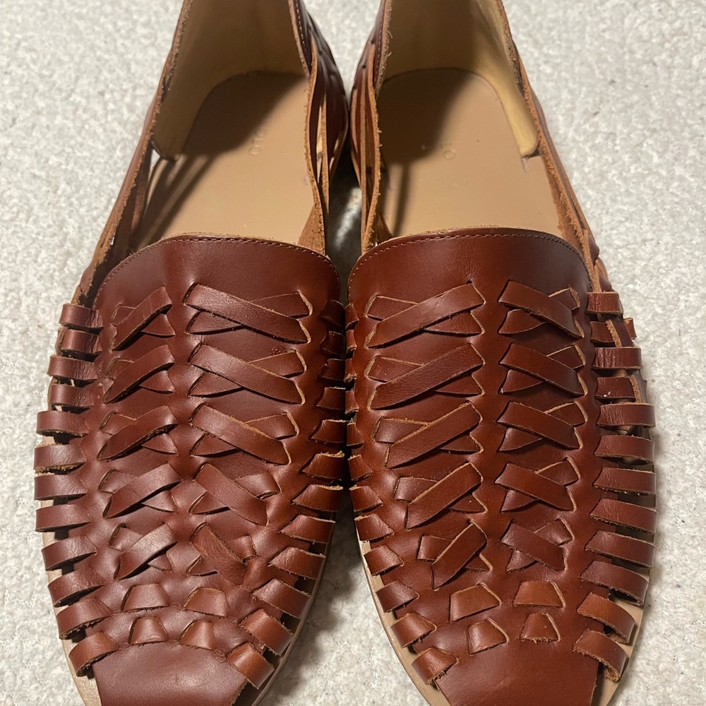 Nisolo Brown Leather Sandals